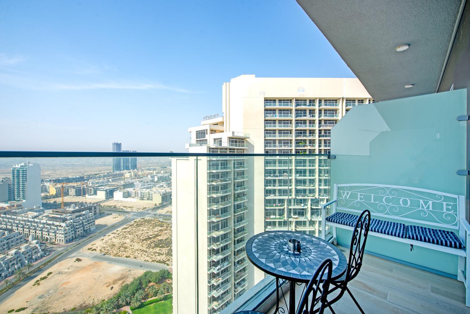 Apartment On 26Th Floor & Beautiful Views Dubai Luaran gambar